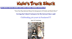 Desktop Screenshot of katestrackshack.com